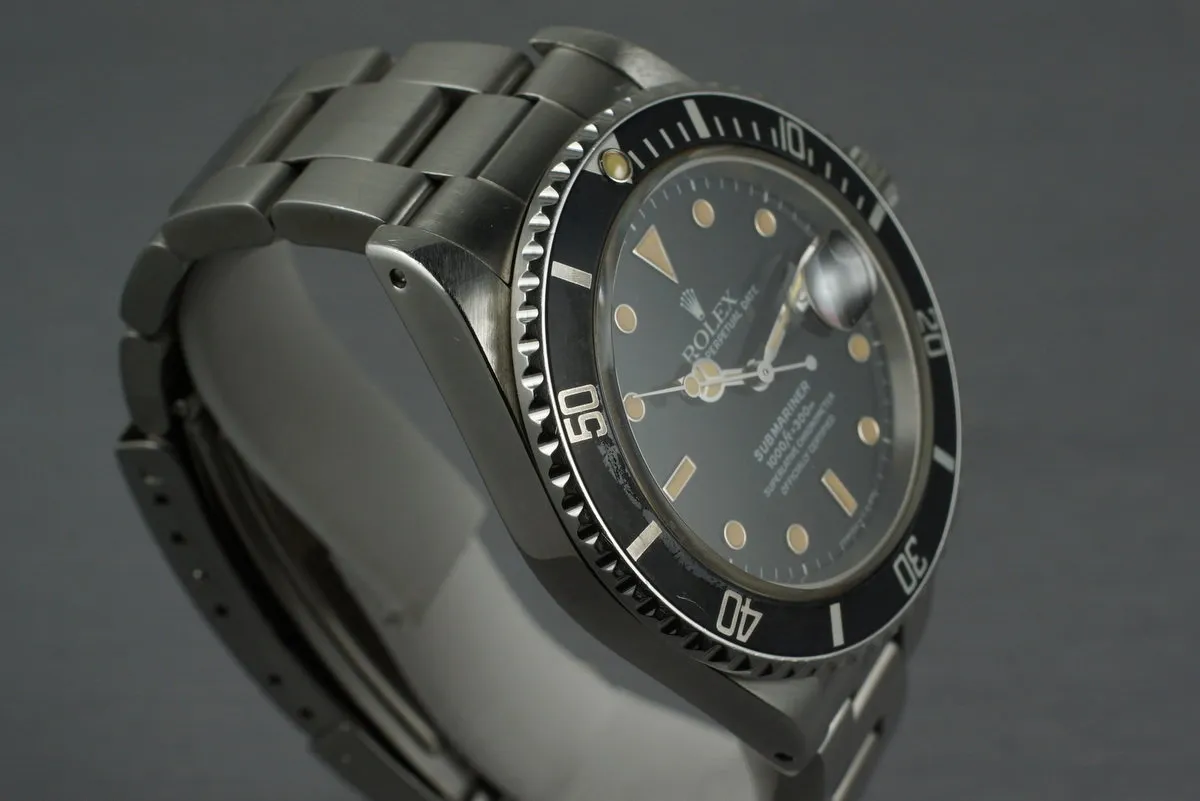 1986 Rolex Submariner 168000