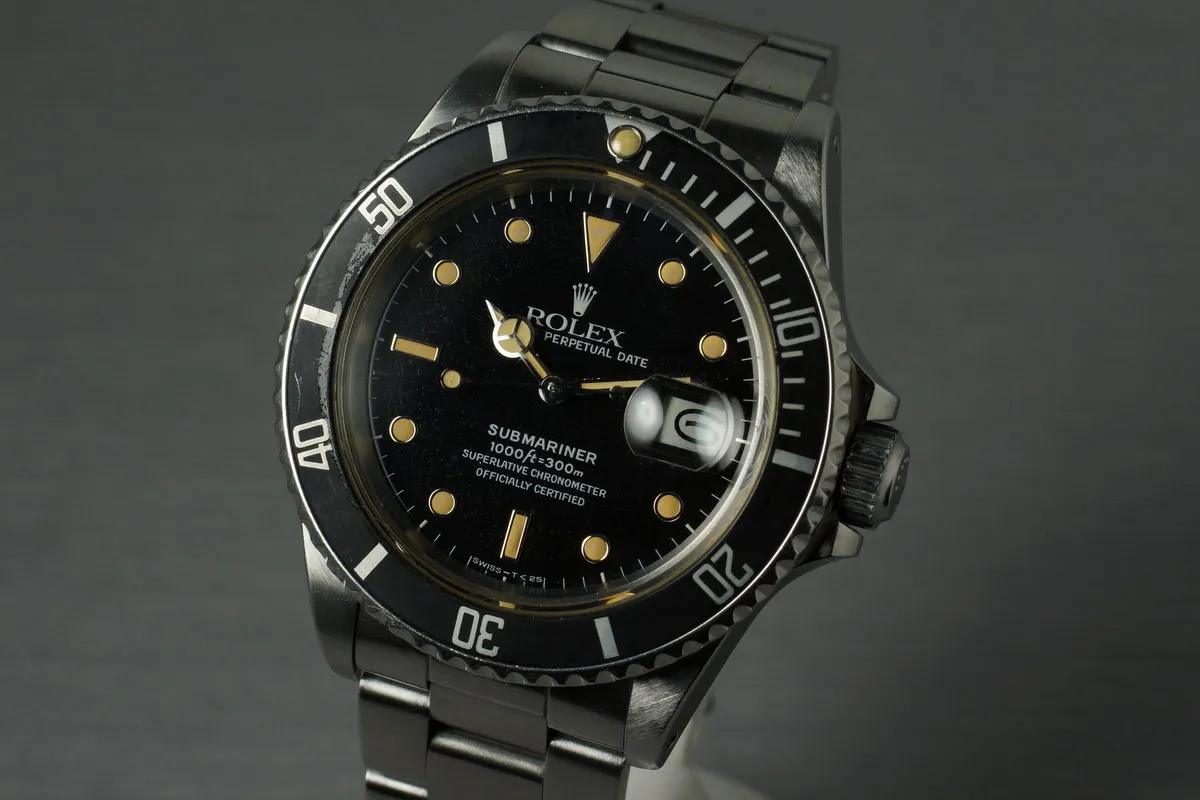 1986 Rolex Submariner 168000