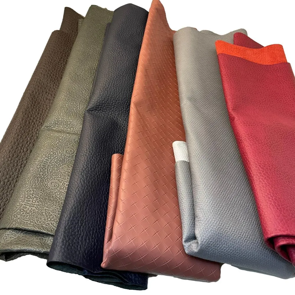 Assorted Full Grain Cowhide Leather Hides - 2-4 oz