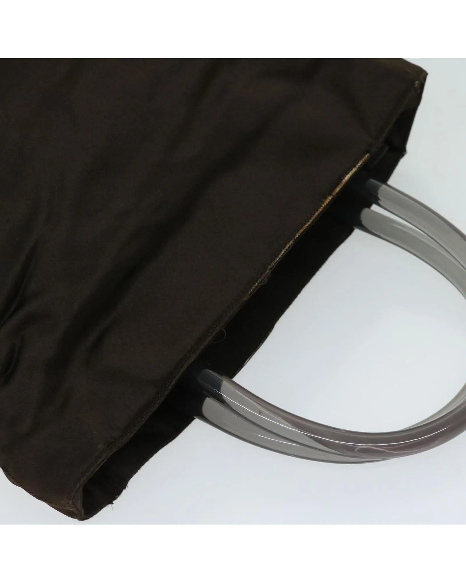 Authentic Prada Satin Brown Handbag