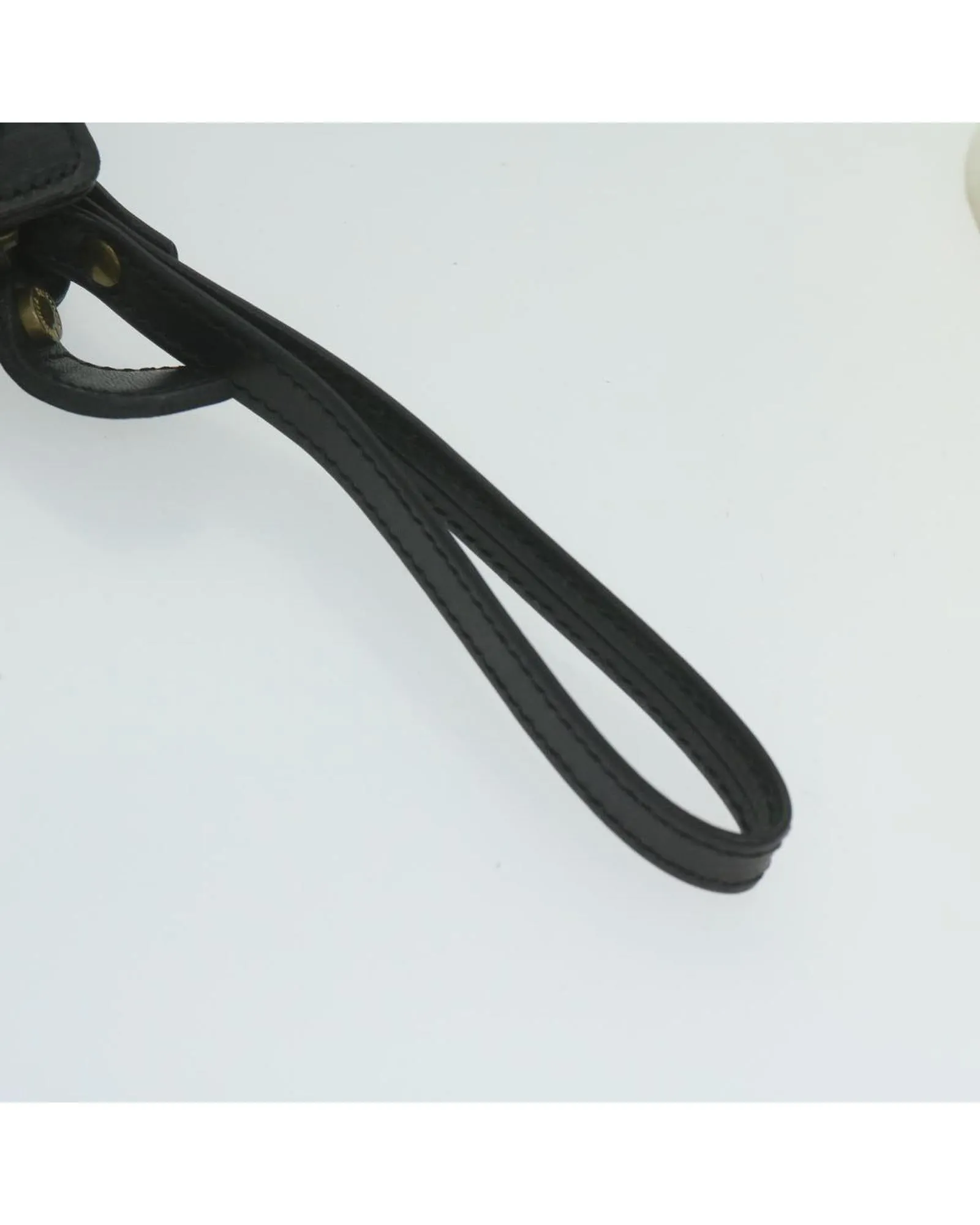 Black Leather Clutch Bag - Burberrys