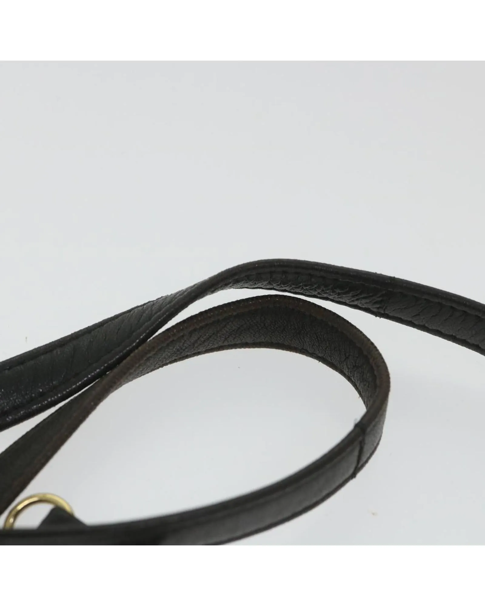 Black Quilted Leather Shoulder Bag