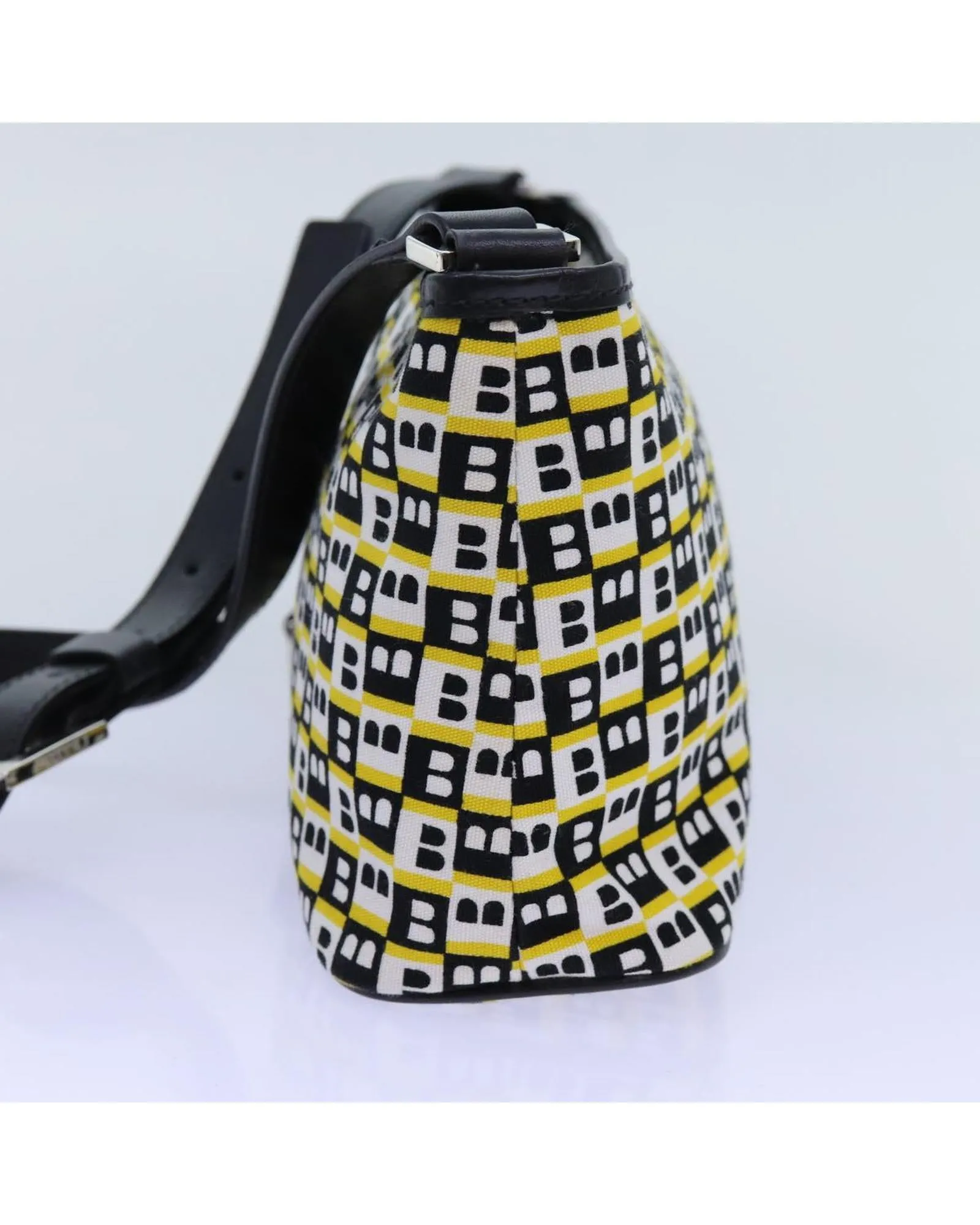 Canvas Shoulder Bag with Adjustable Strap - Authentic Italian Design