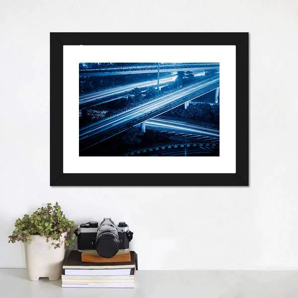 Cityscape Of Hangzhong Canvas Wall Art