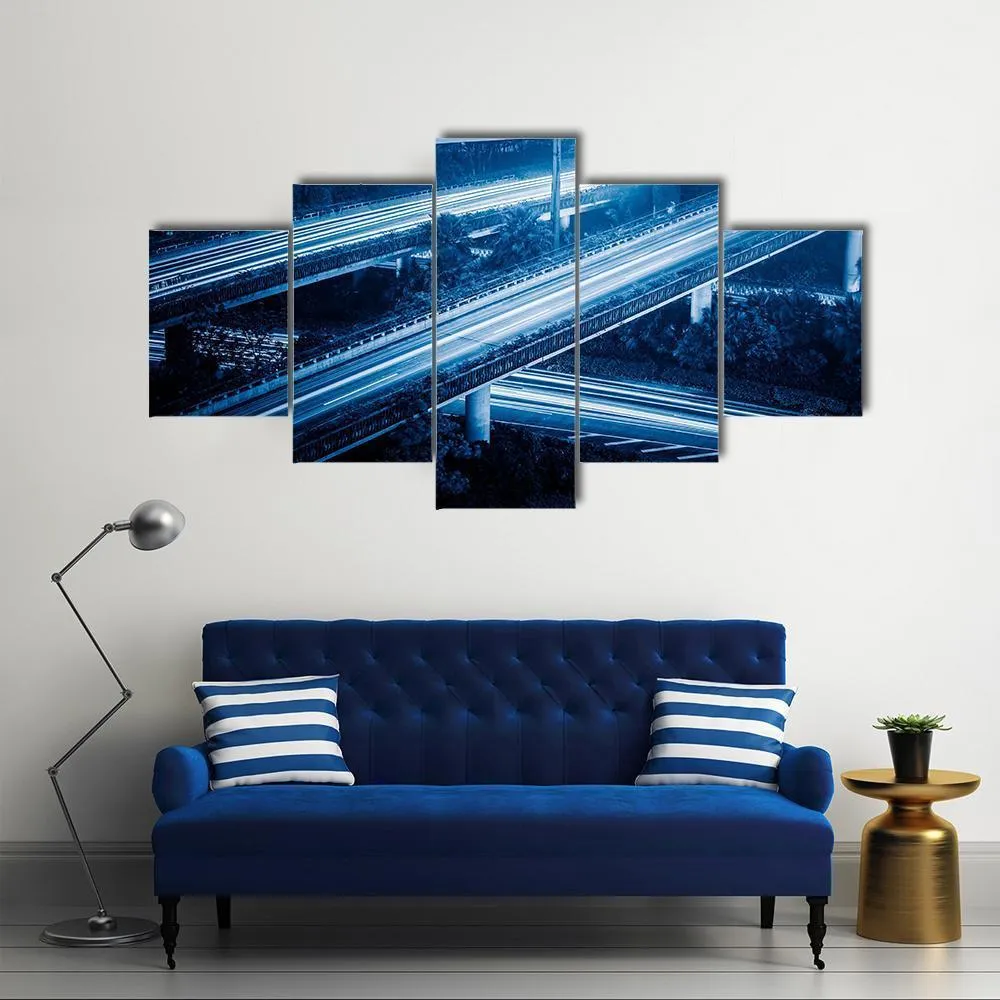 Cityscape Of Hangzhong Canvas Wall Art