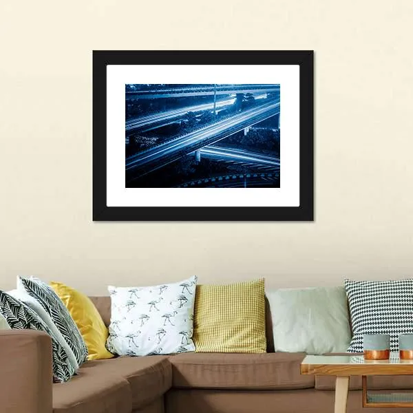 Cityscape Of Hangzhong Canvas Wall Art