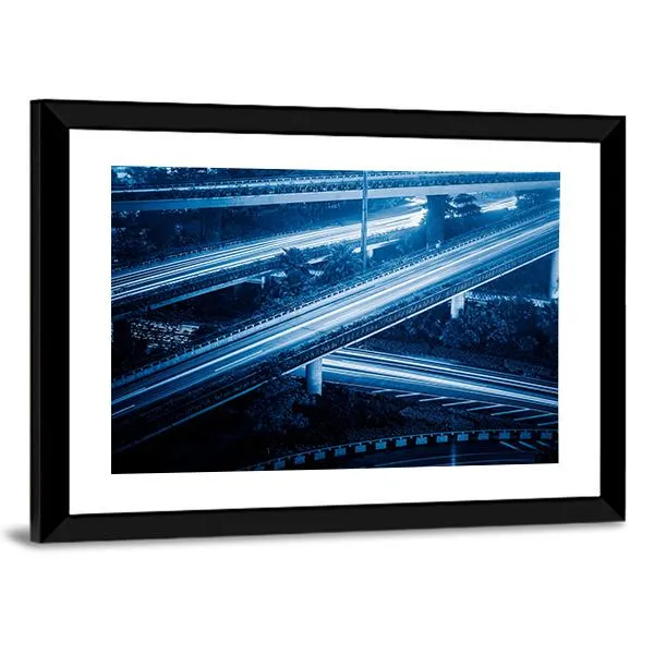 Cityscape Of Hangzhong Canvas Wall Art