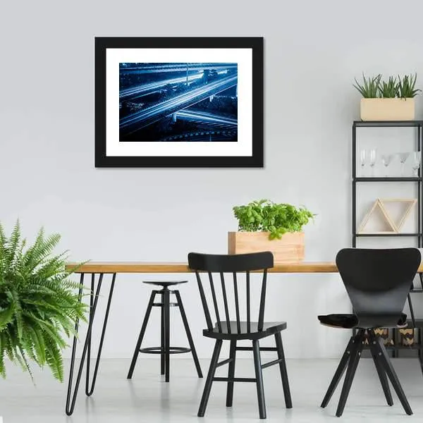 Cityscape Of Hangzhong Canvas Wall Art