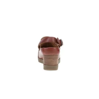 Dansko Sheridan Waterproof Milled Brick Women's Clogs