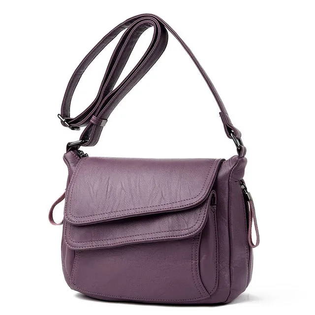 Elegant Leather Summer Style Handbag