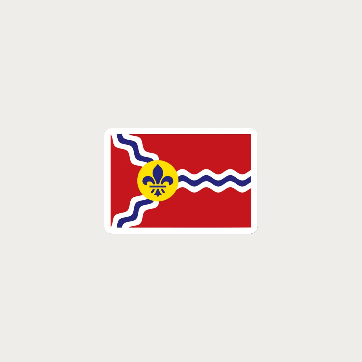 Flag of St. Louis Magnet