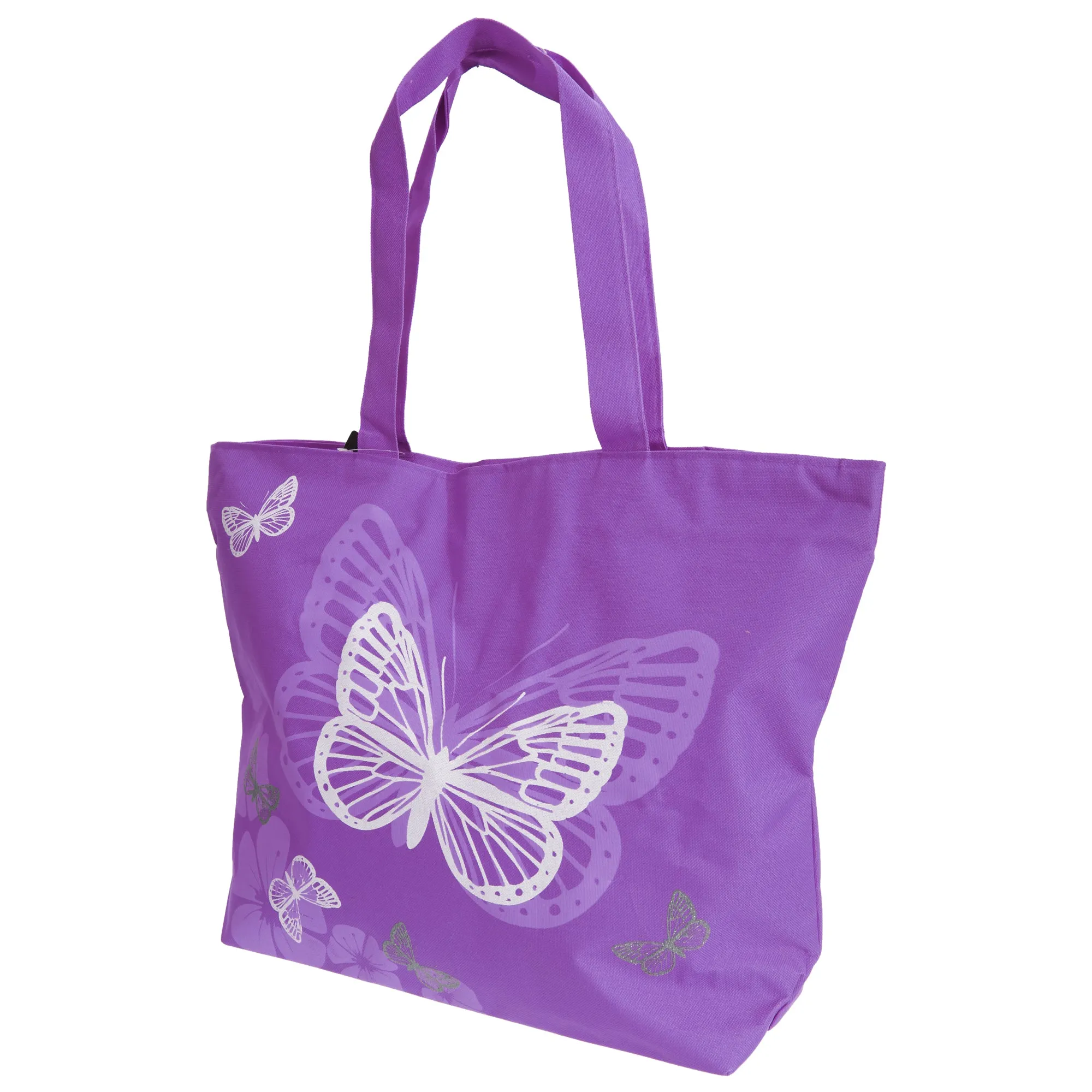 FLOSO Womens/Ladies Floral Butterfly Design Handbag
