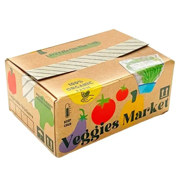 Haco Stickers Box of Seal Stickers [Vegetables]