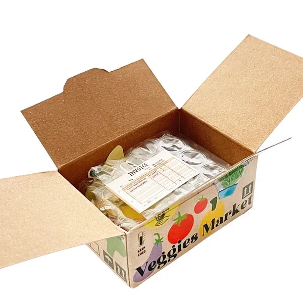 Haco Stickers Box of Seal Stickers [Vegetables]
