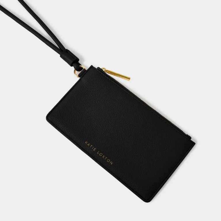 Katie Loxton Black Wristlet Duo Accessories Bag