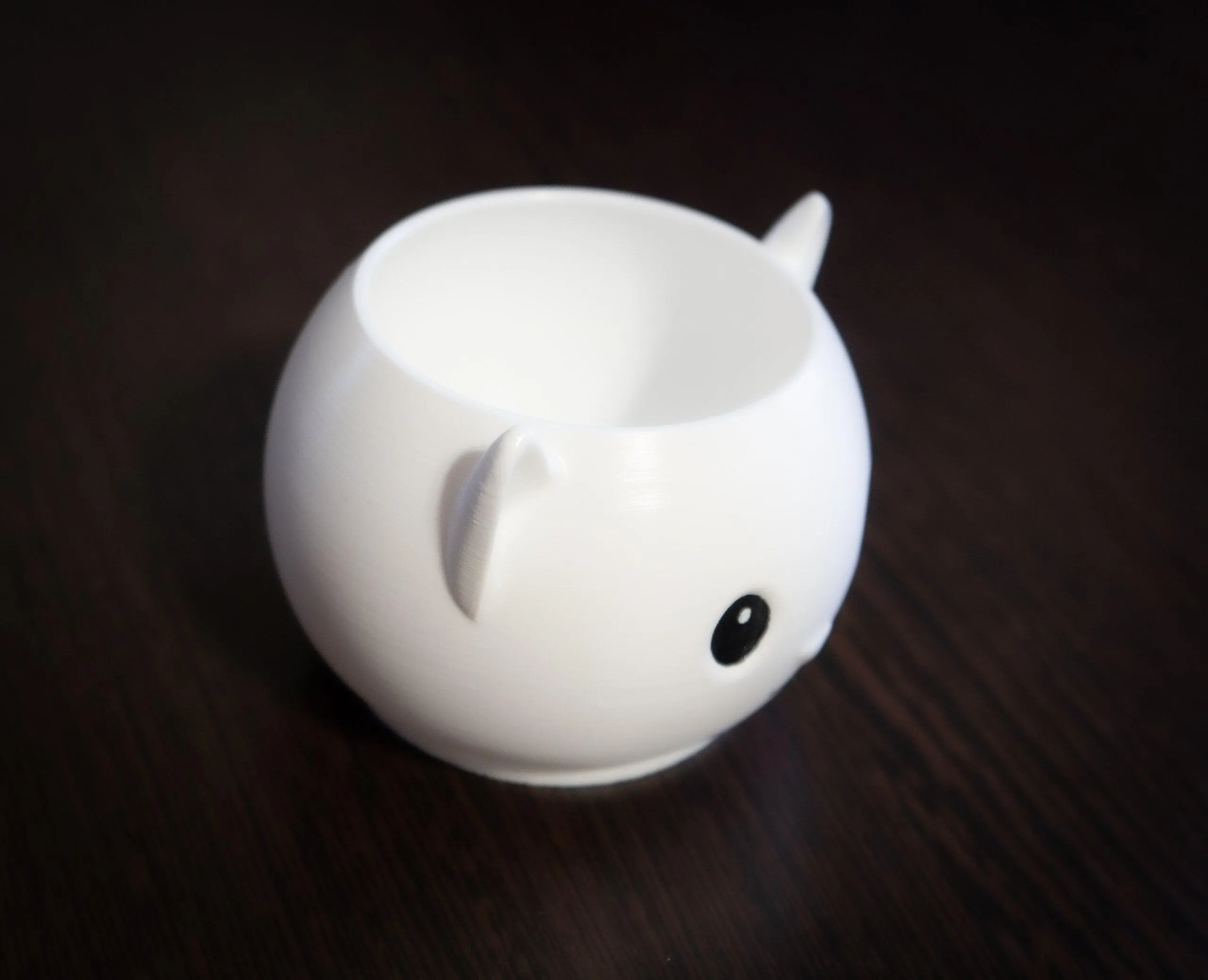 Kawaii Kitty Planter - Cute Succulent Pot for Home or Office Decor