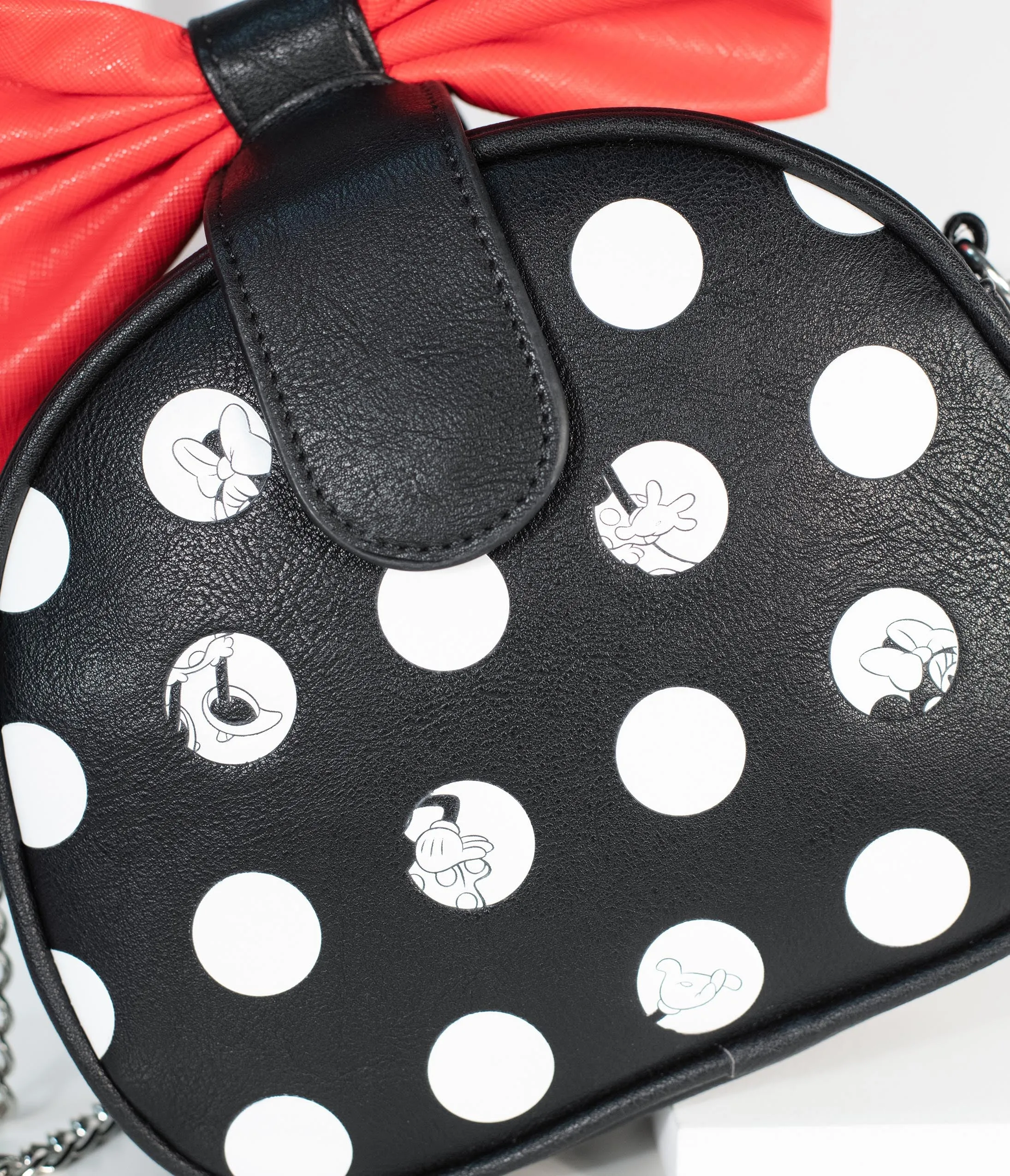 Loungefly Minnie Mouse Big Red Bow Disney Purse