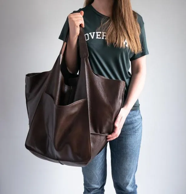 Luxury Leather Shoulder Handbag