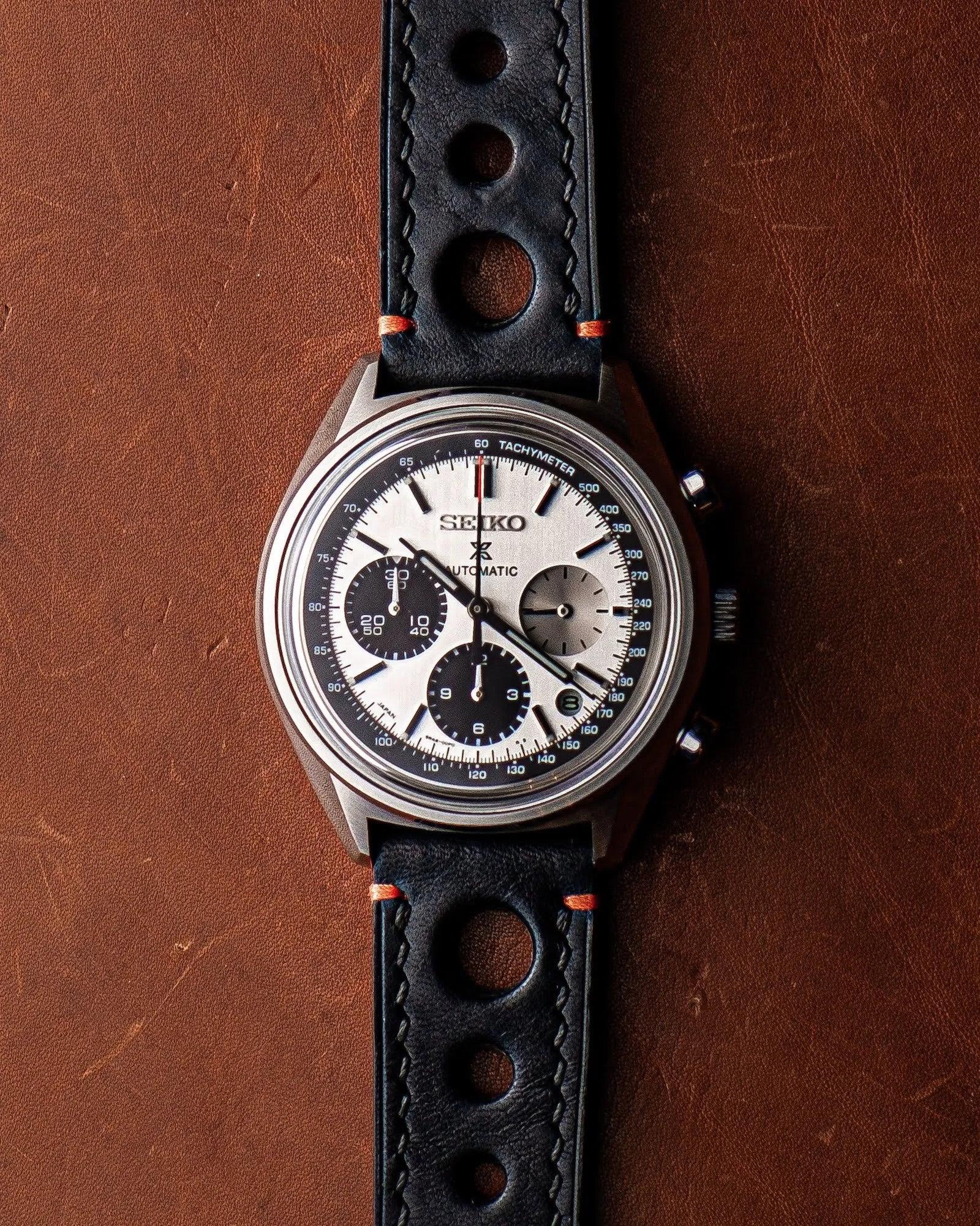 Matte-Black Rally Watch Strap