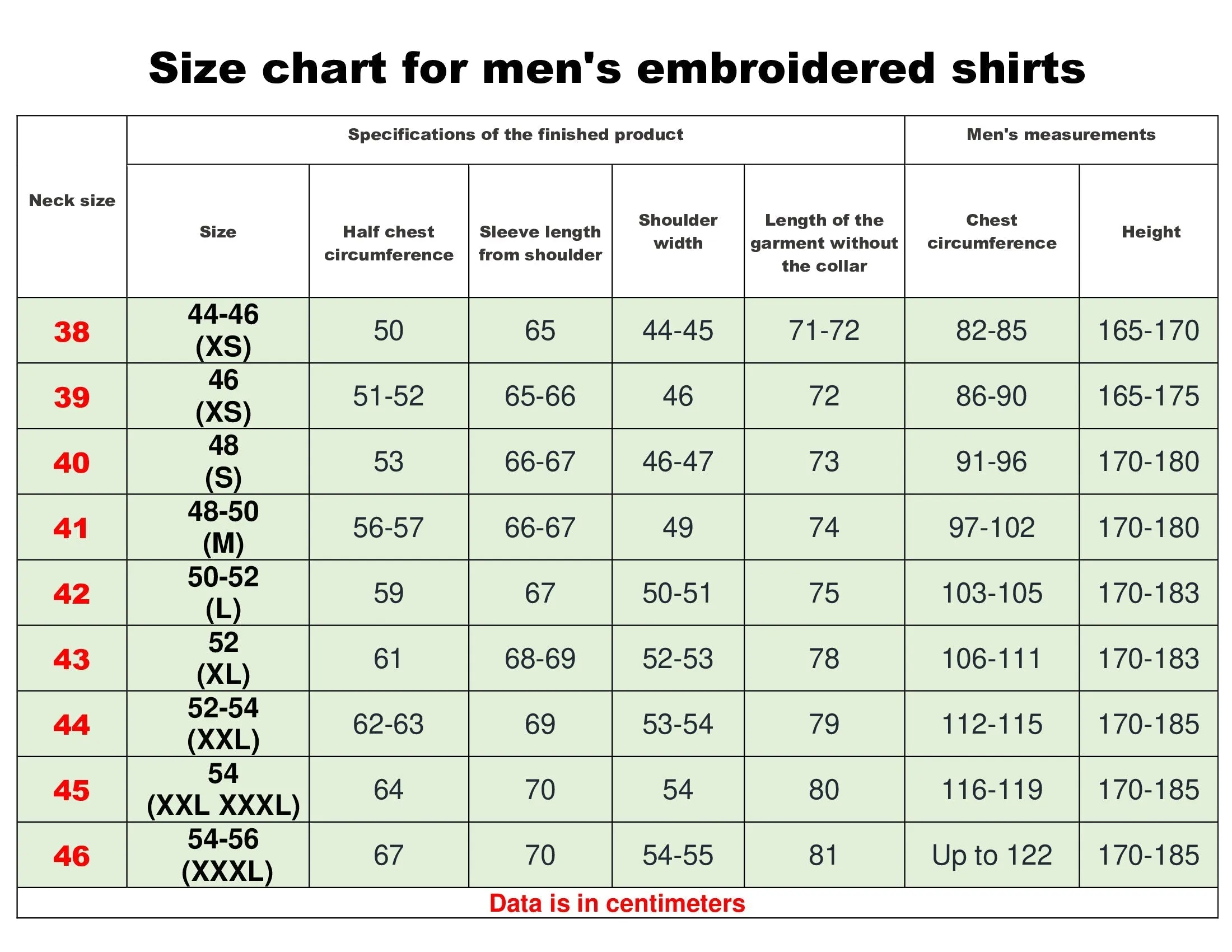 Men's embroidered shirt cossack