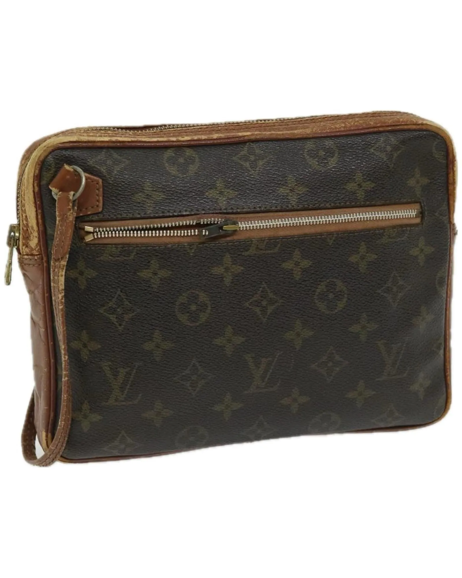 Monogram Pochette Sports Clutch Bag with Authentic LV Design