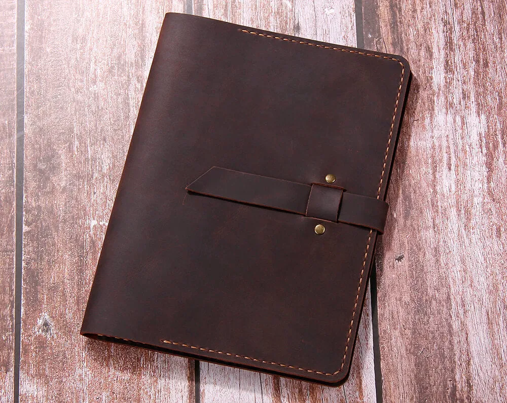 Personalized A5 Leather Legal Pad Padfolio Portfolio