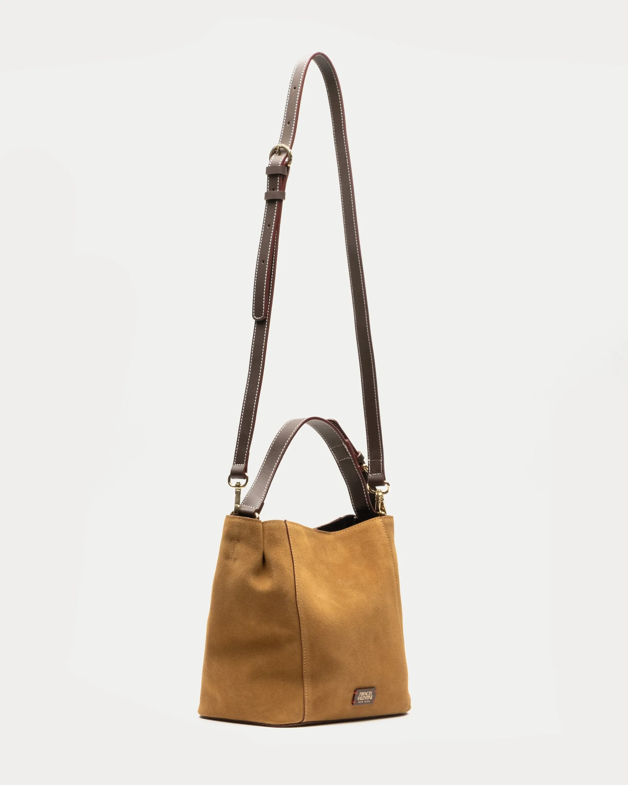 Small June Suede Hobo Shoulder Bag