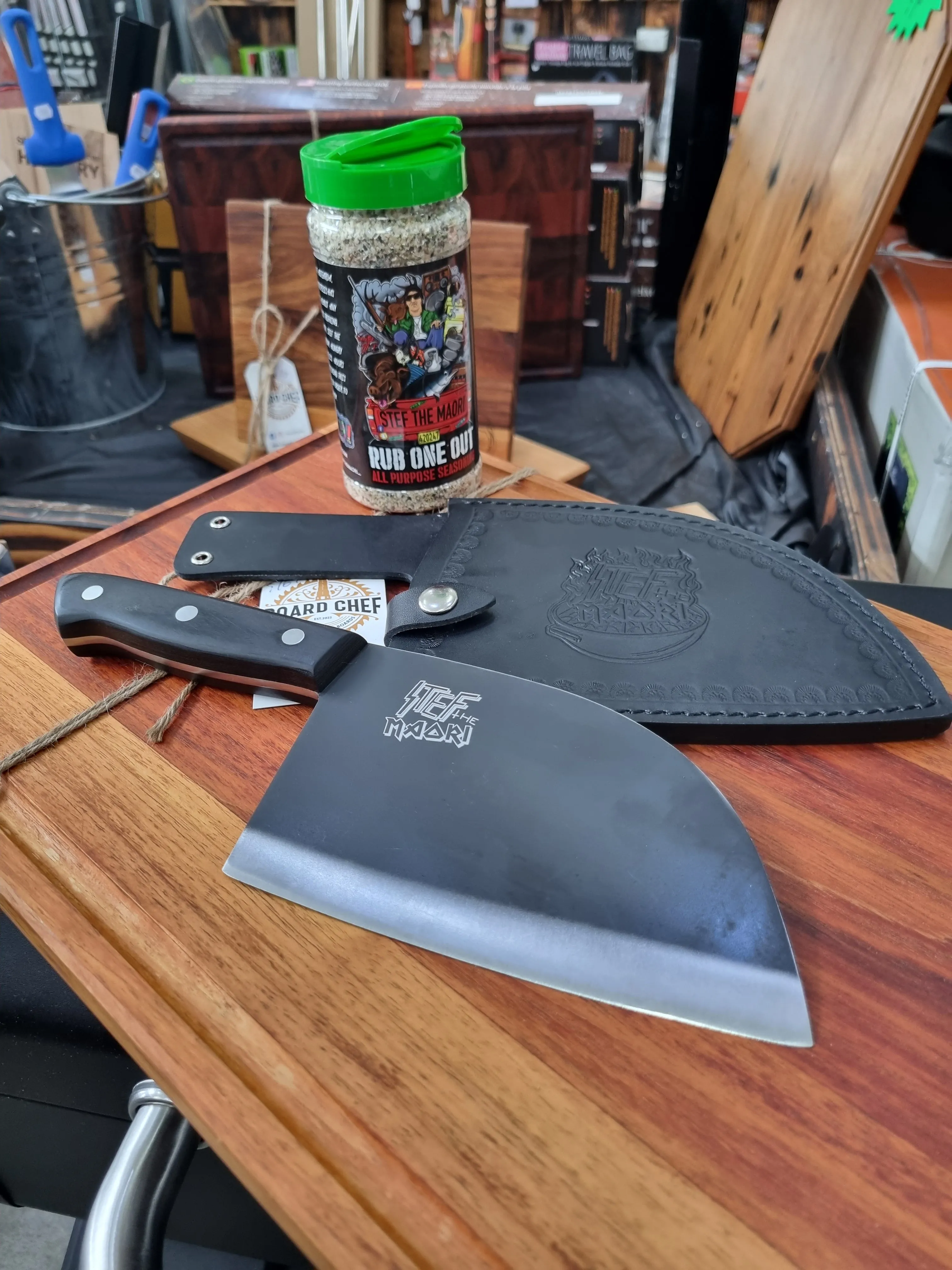 Stef the Maori Chef's Cleaver