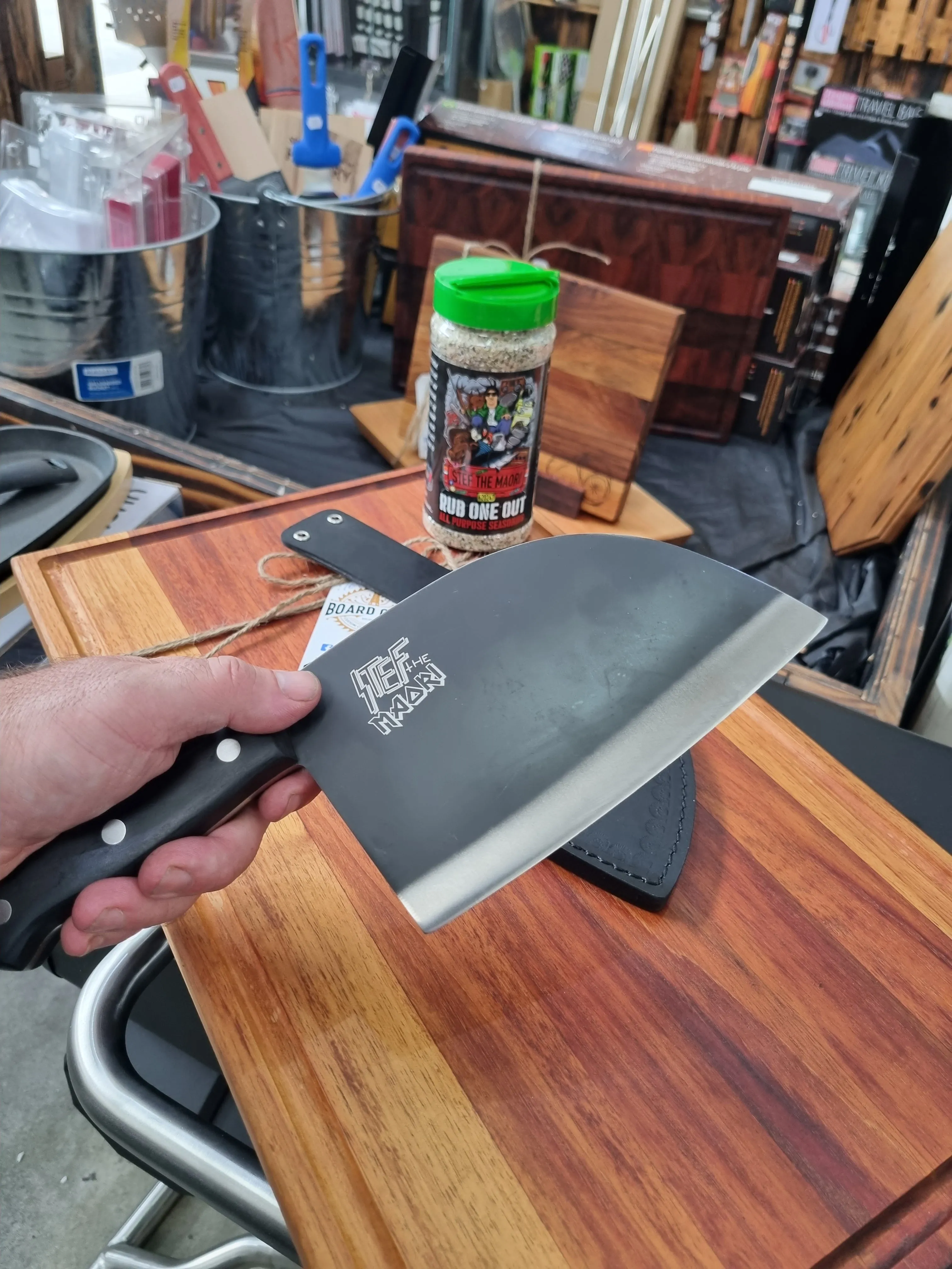 Stef the Maori Chef's Cleaver