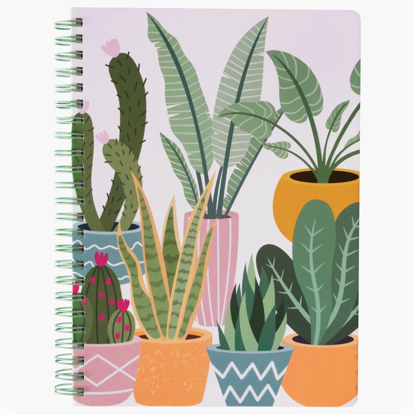 Succulents Spiral Notebook
