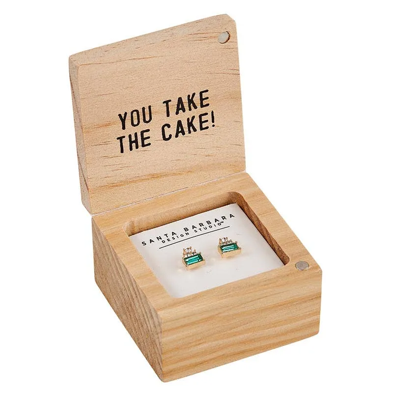 Treasure Box Earrings - Happy Birthday!