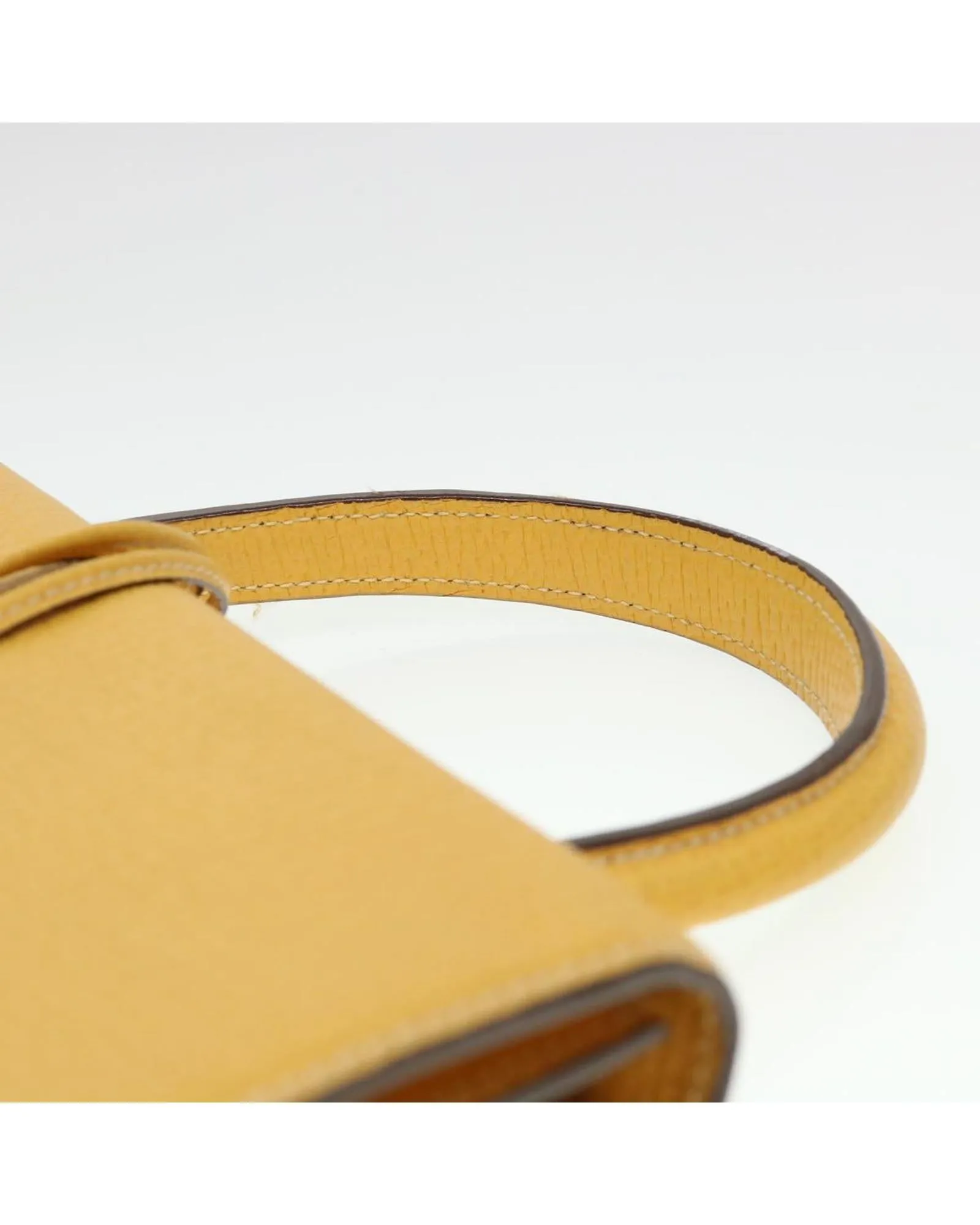 Yellow Leather Loewe Barcelona Hand Bag - Authentic (am4030)
