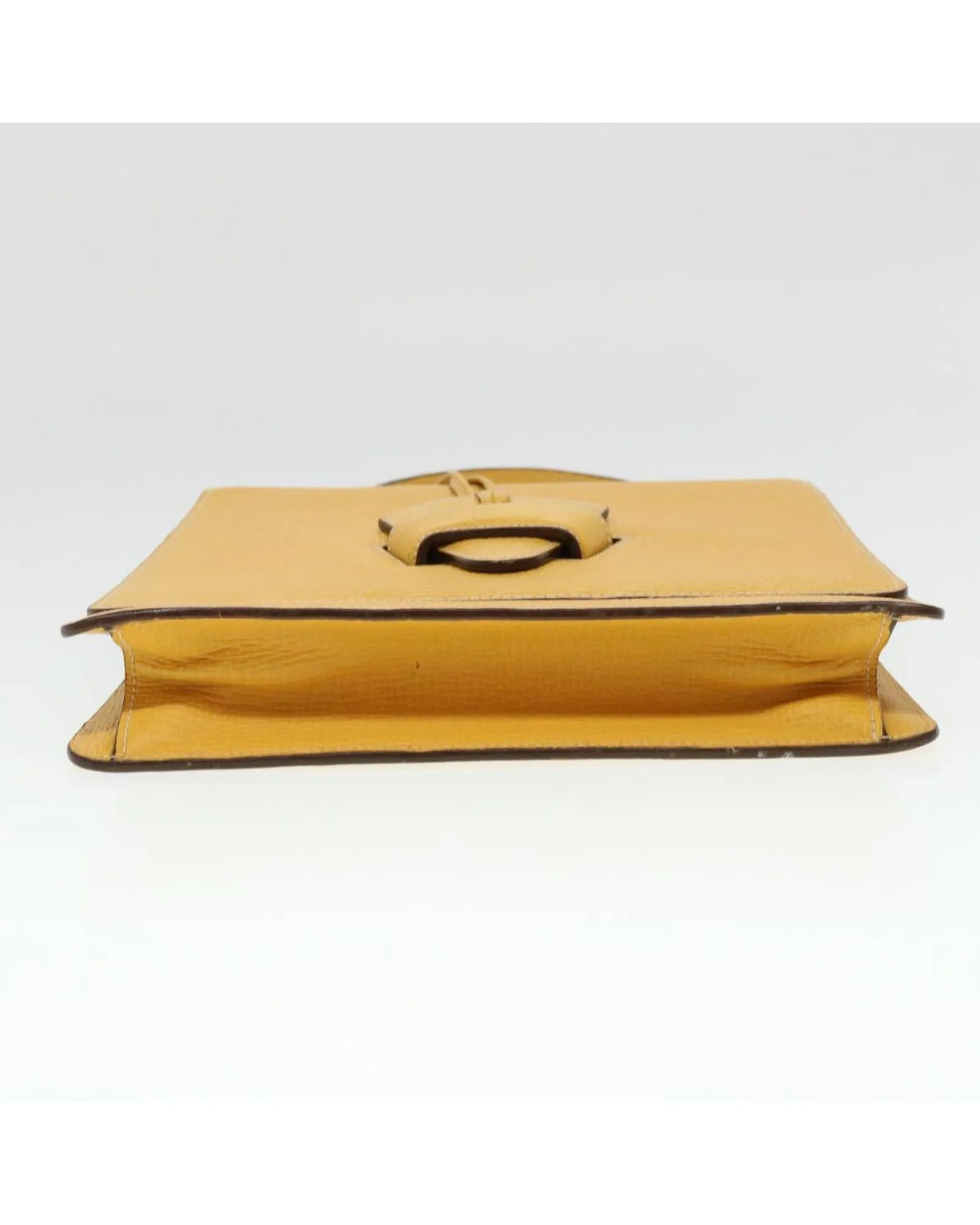 Yellow Leather Loewe Barcelona Hand Bag - Authentic (am4030)