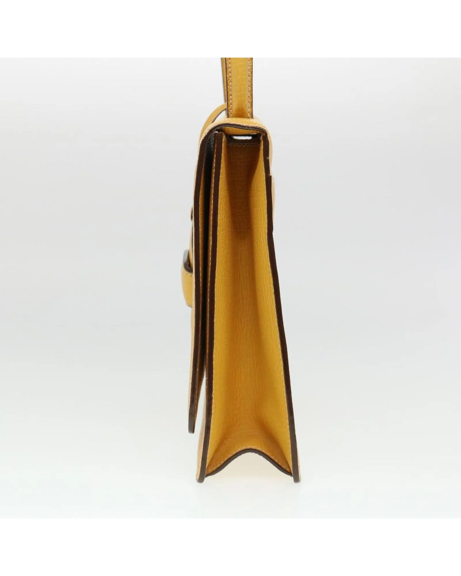 Yellow Leather Loewe Barcelona Hand Bag - Authentic (am4030)